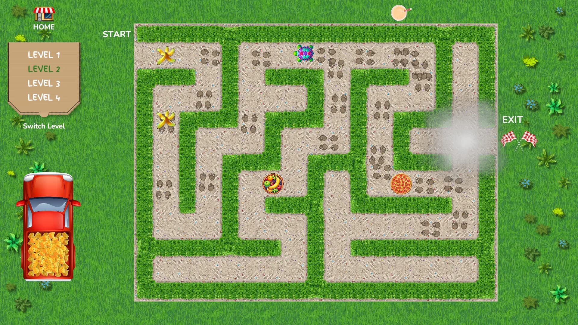 Catch That Pizza! Maze Game görsel 3