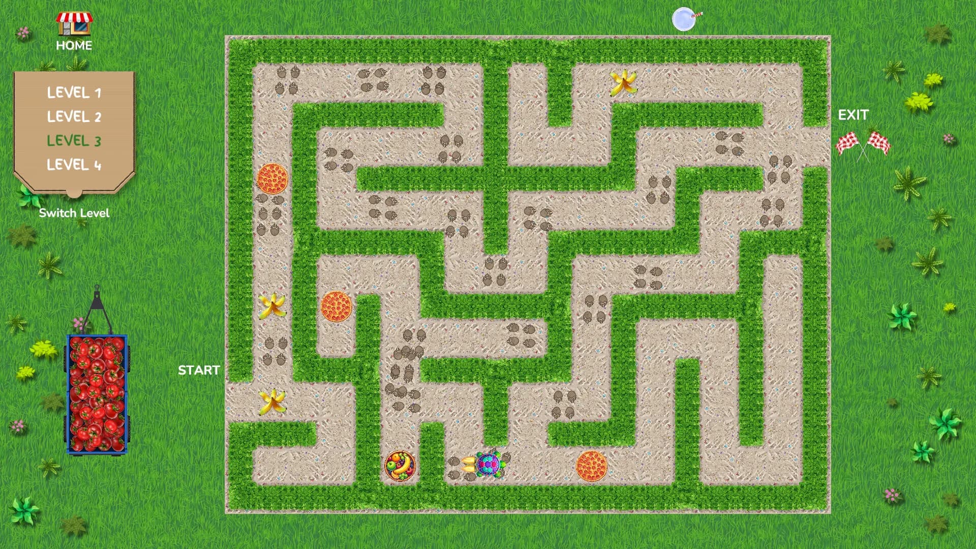 Catch That Pizza! Maze Game görsel 4