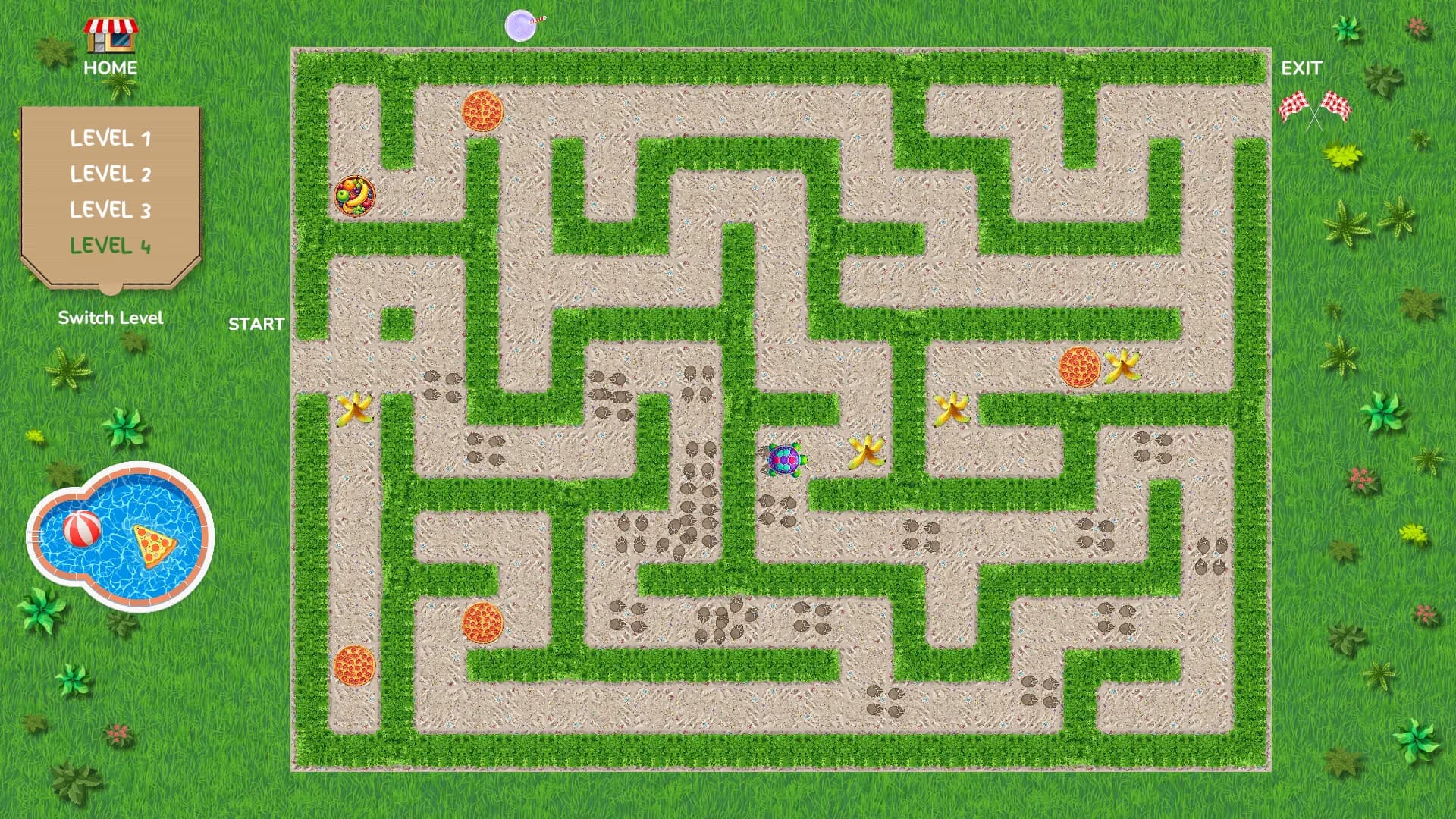 Catch That Pizza! Maze Game görsel 5