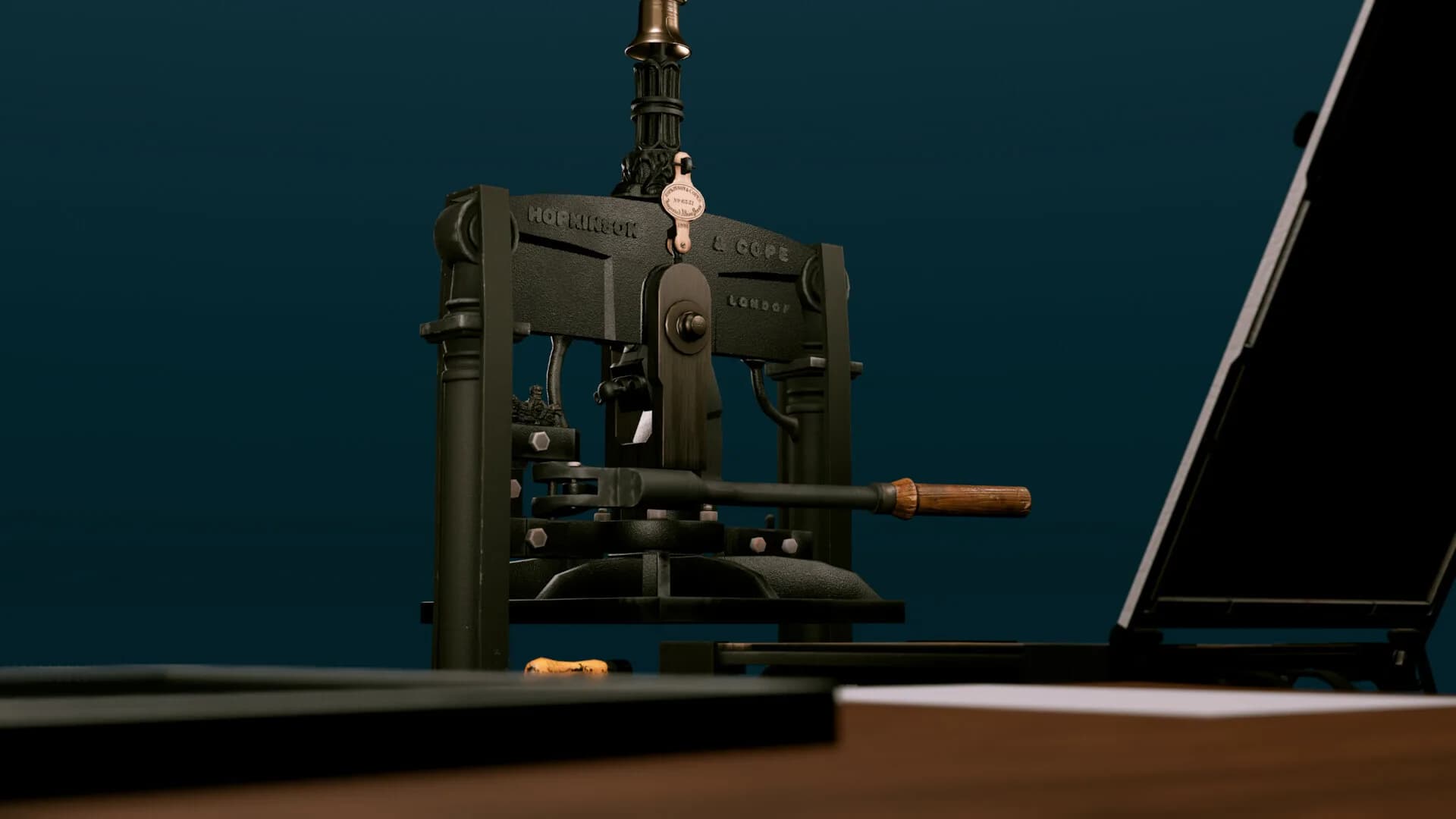 19th-century Printing Press Experience VR görsel 6
