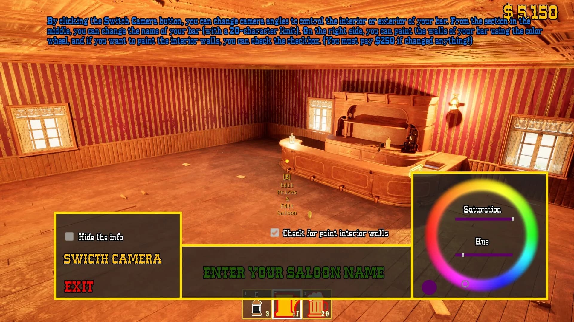 Wild West Saloon Simulator görsel 16