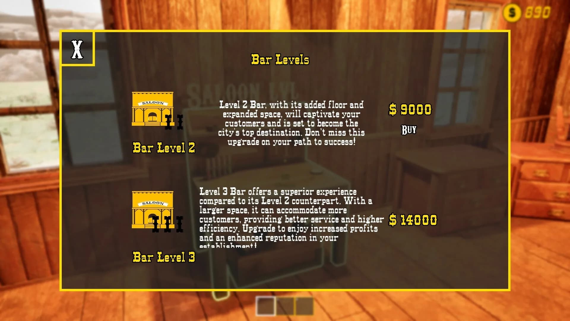 Wild West Saloon Simulator görsel 10