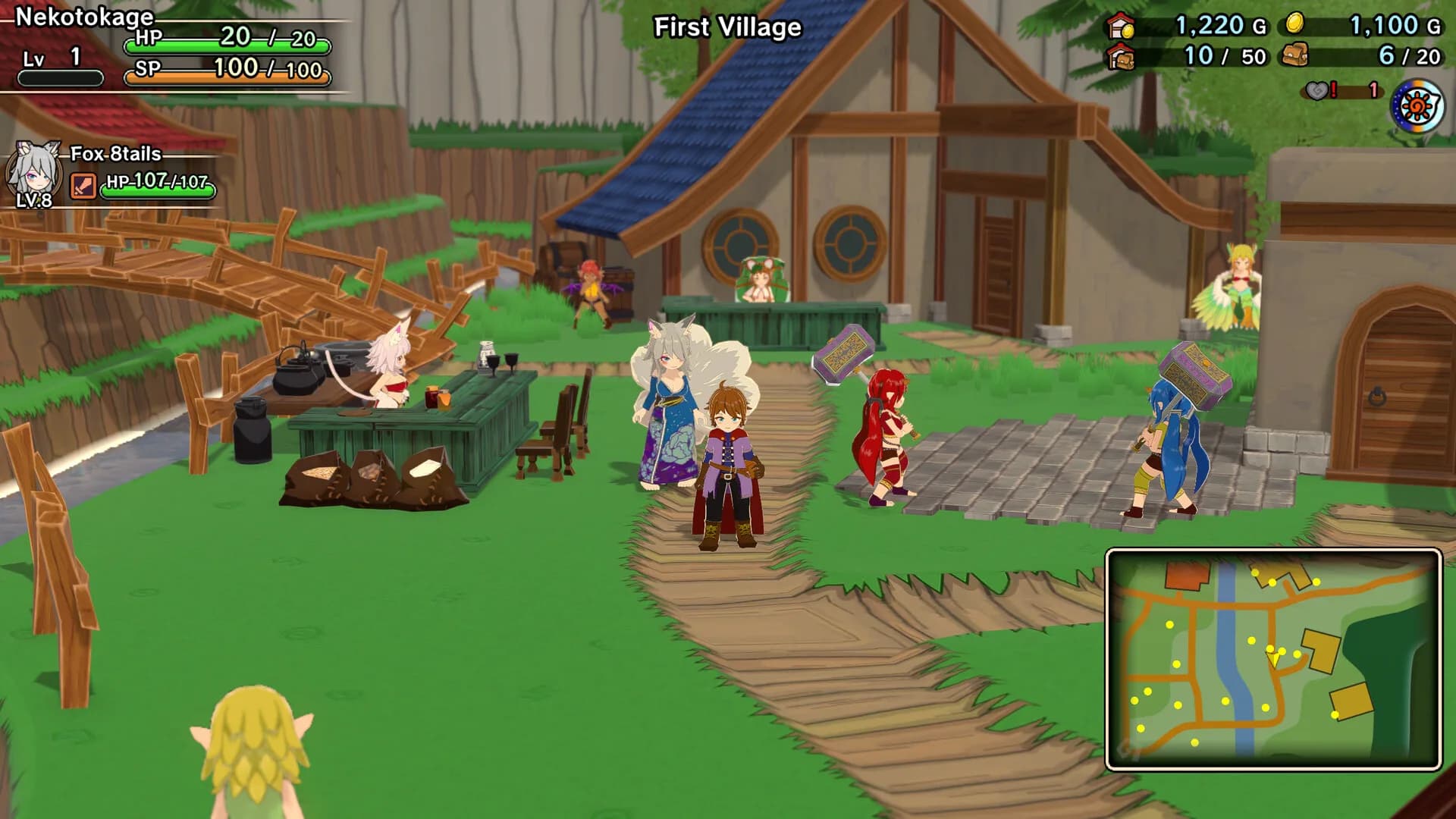 Monster Girls and the Mysterious Adventure Remastered Edition görsel 2