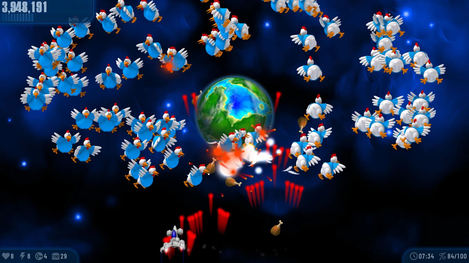 Chicken Invaders 1 görsel 3