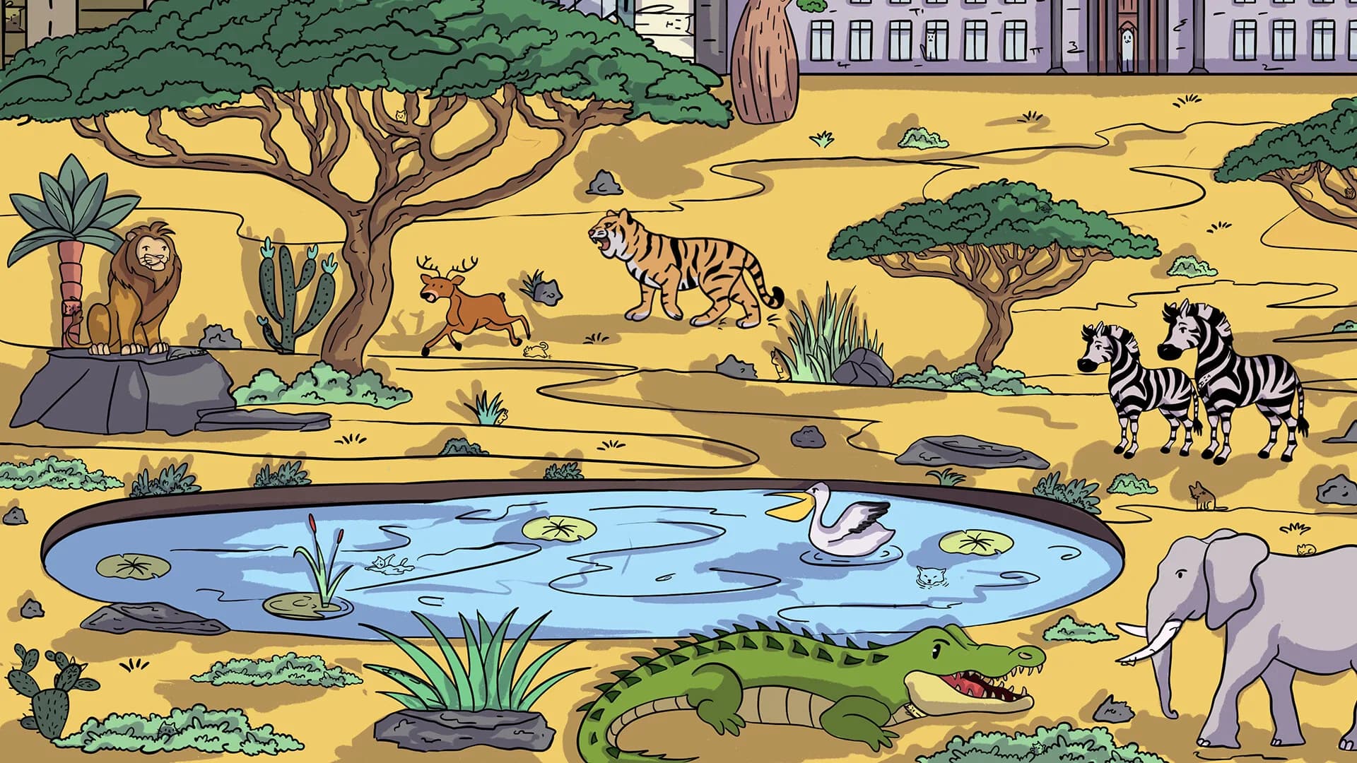 100 Africa Cats görsel 2