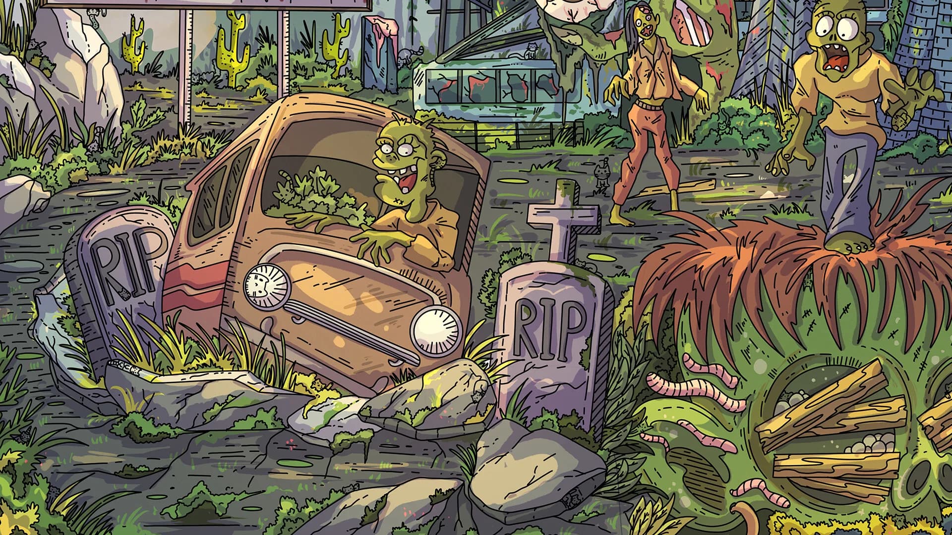 100 Zombie Cats görsel 3