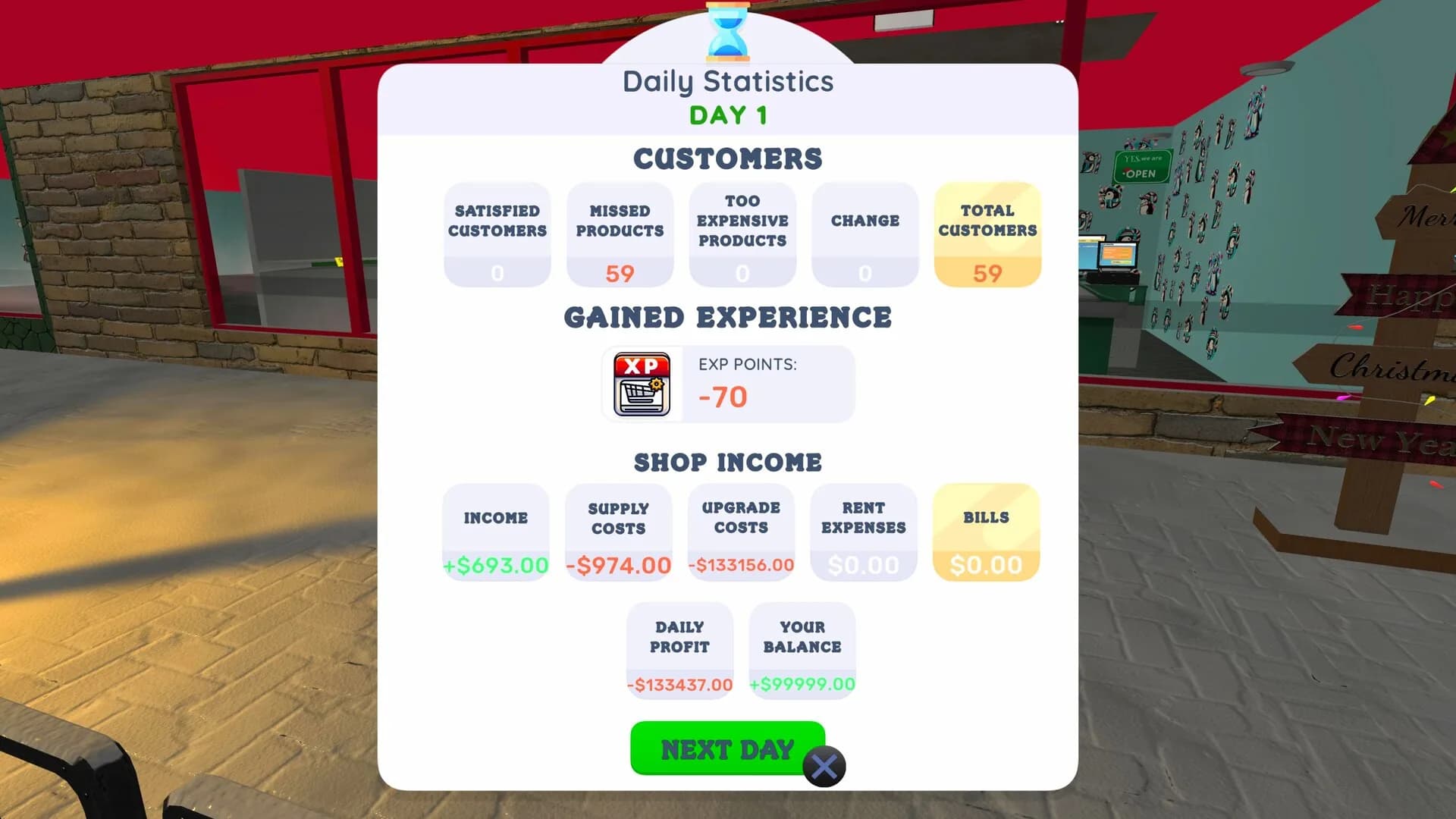 Supermarket Simulator Holidays 2025 görsel 5