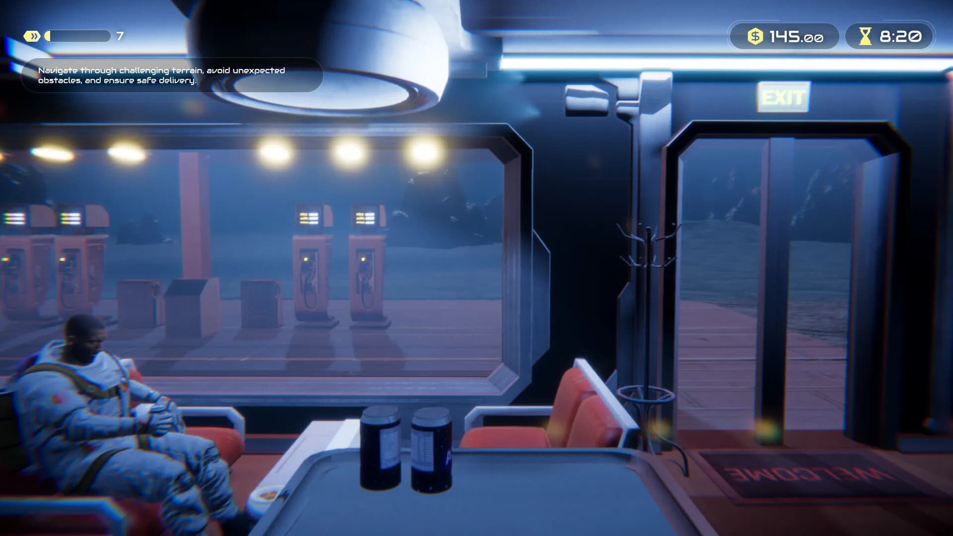 Space Gas Station Simulator görsel 2