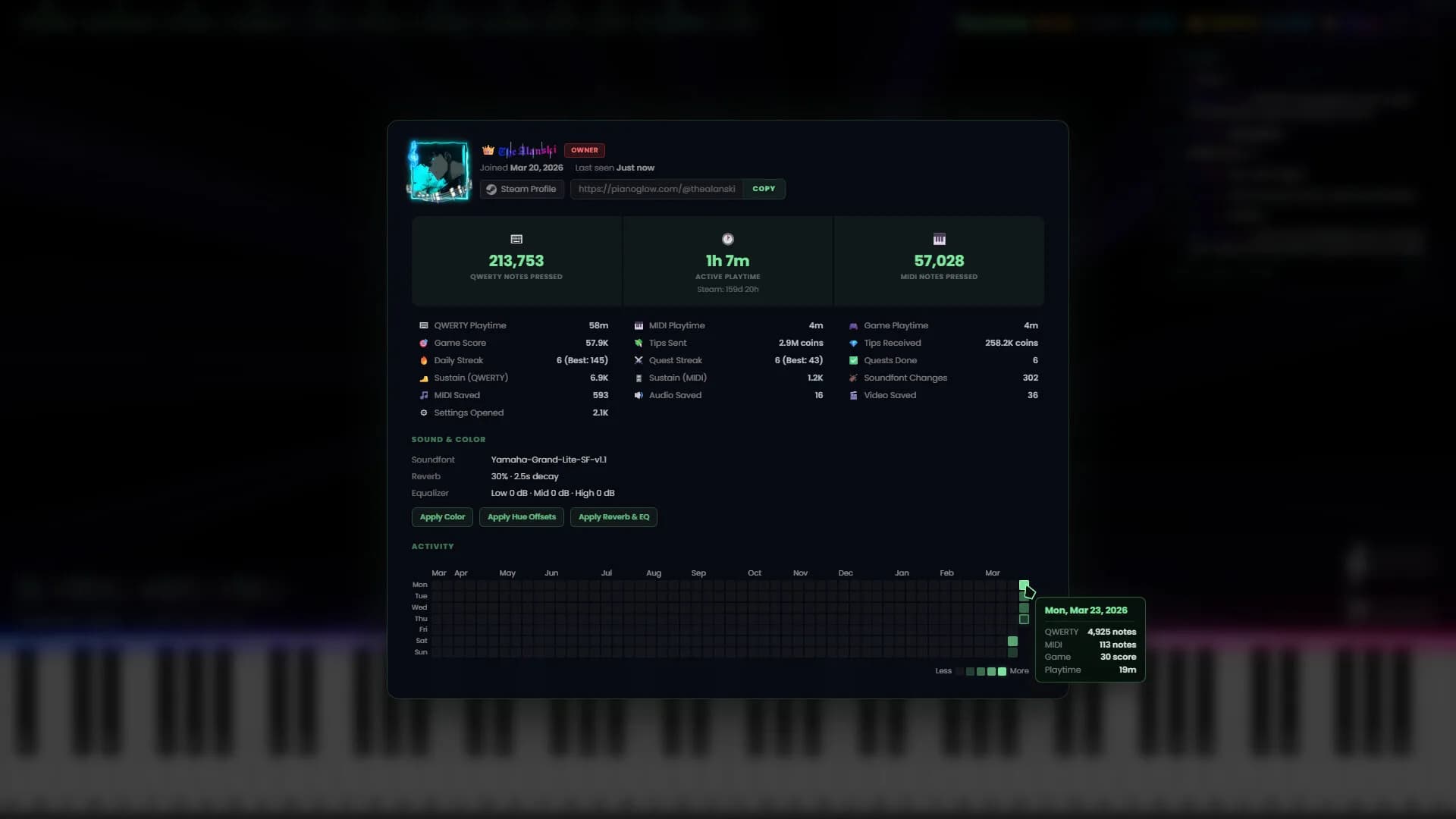 Piano Glow görsel 4