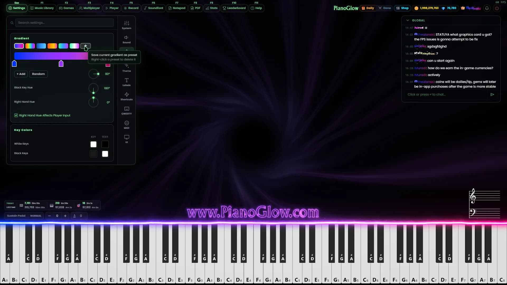 Piano Glow görsel 6