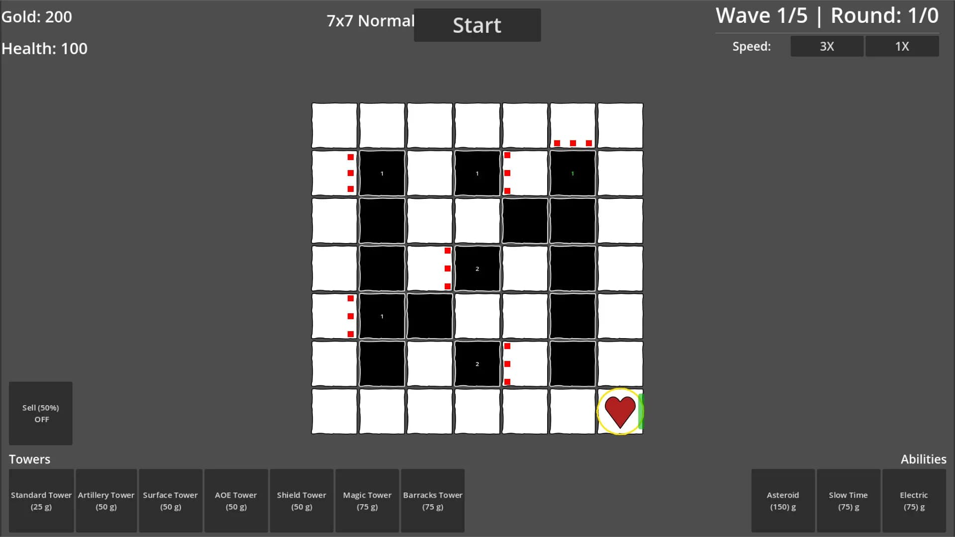 Grid Battles görsel 2