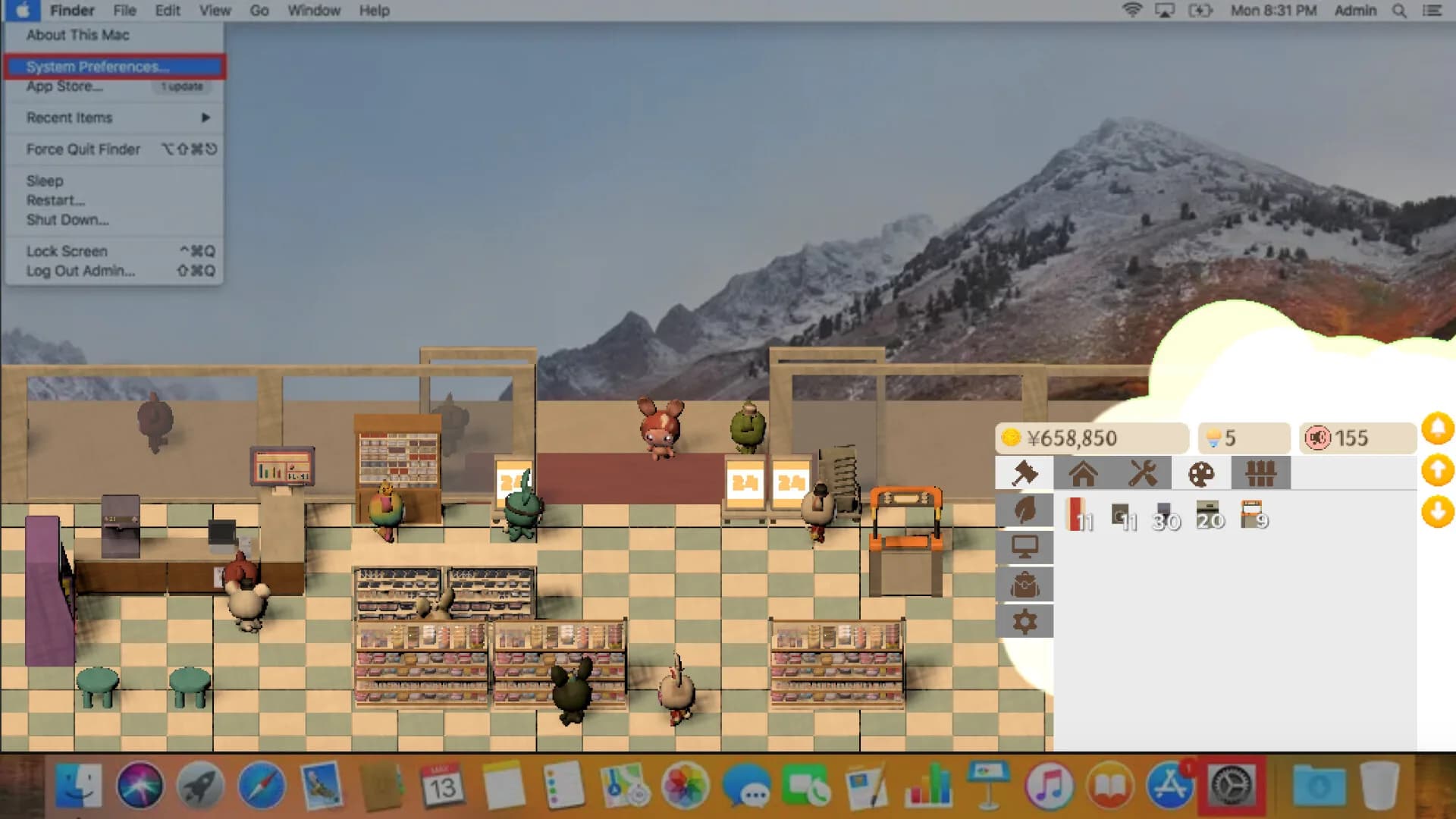 Cozy Desktop Konbini görsel 4