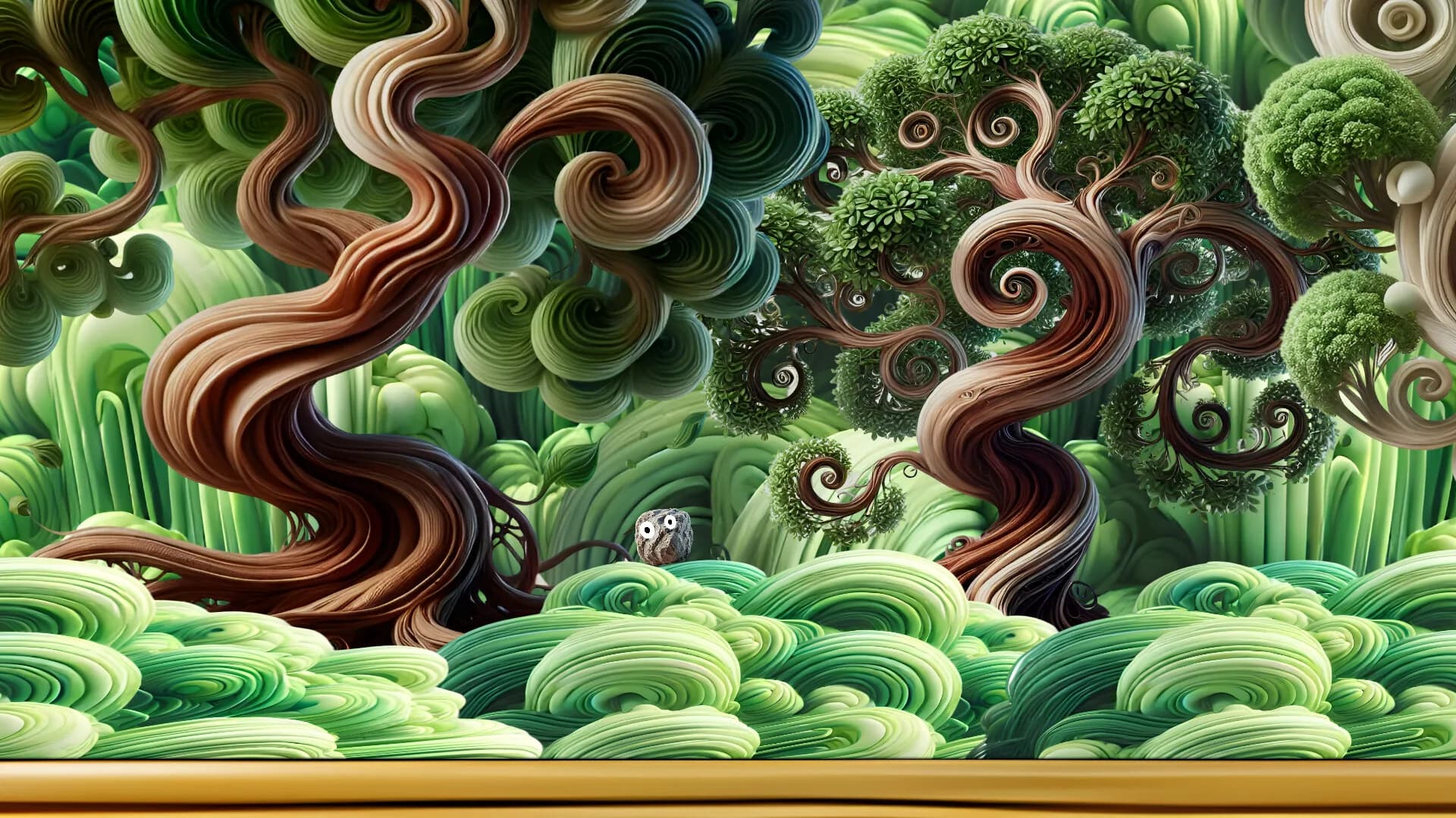 The Hyperreal Rock in a Surreal World görsel 5