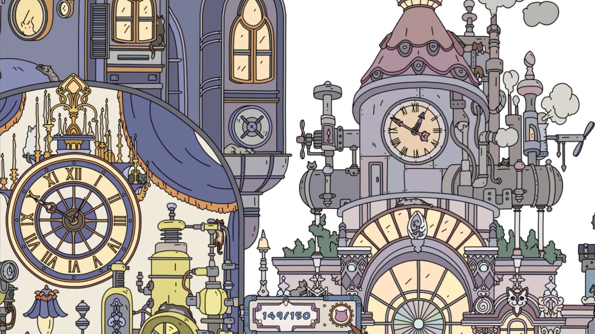 FIND KITTENS 3: Steampunk görsel 2