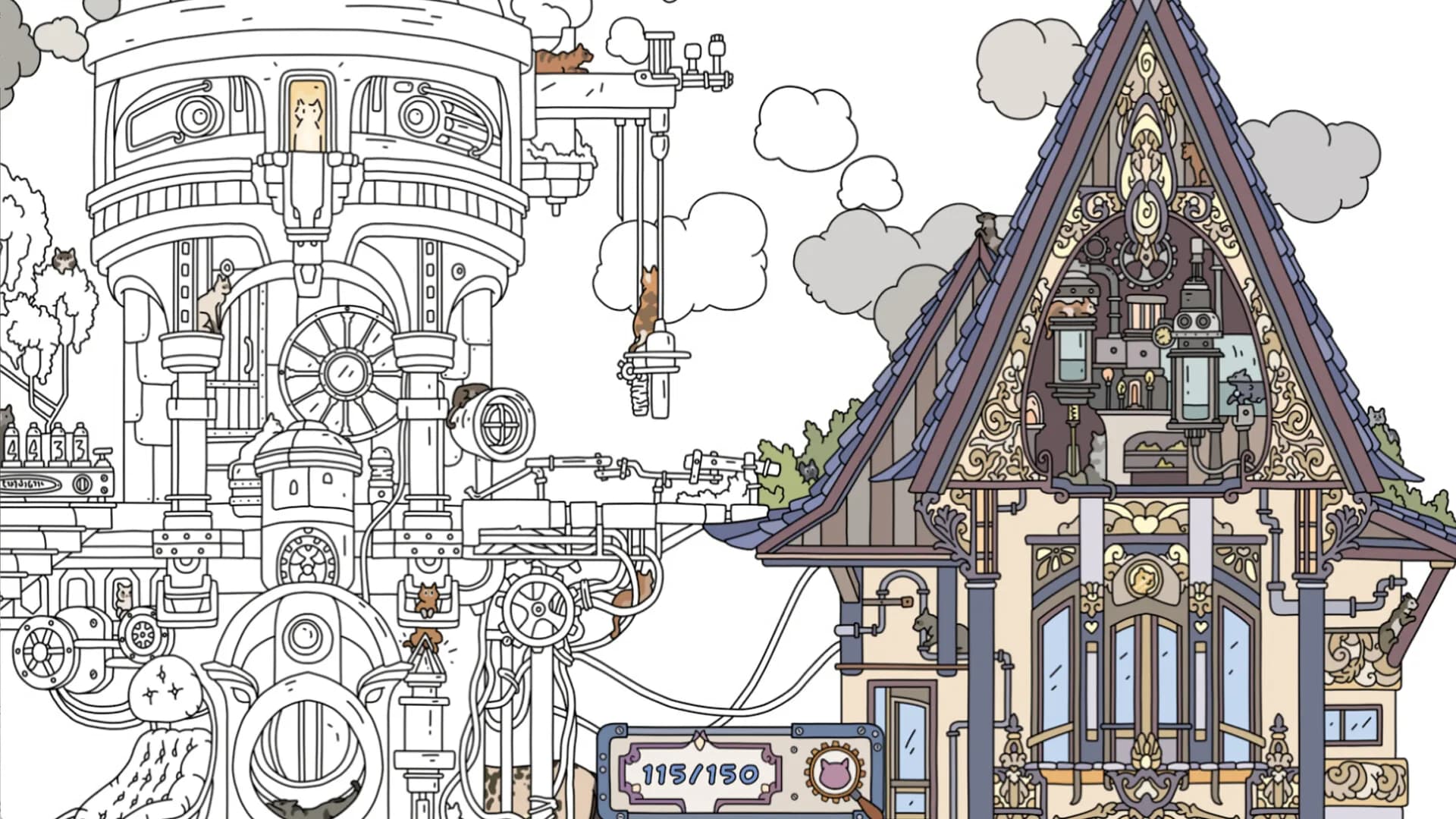 FIND KITTENS 3: Steampunk görsel 6