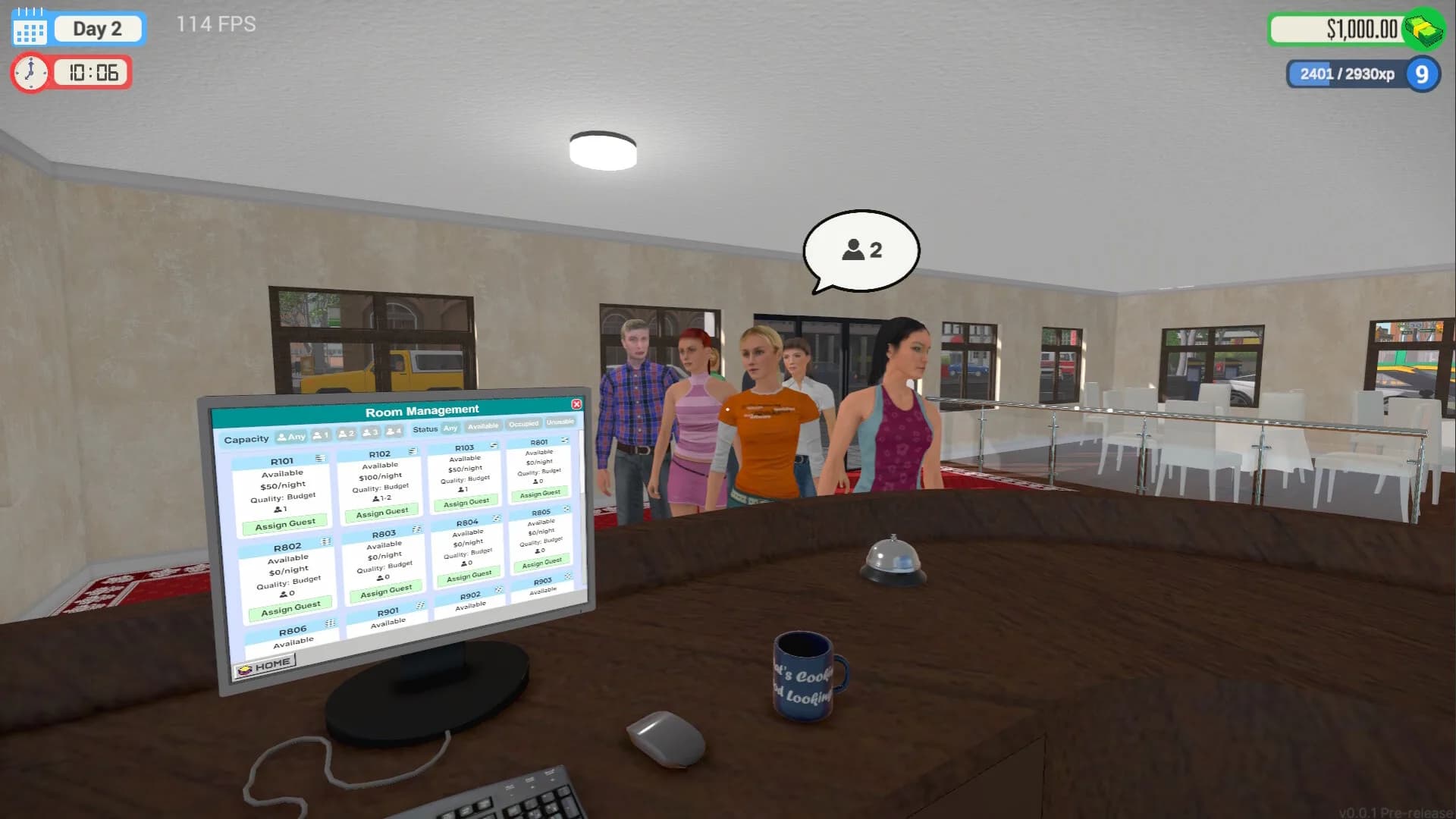 Hotel Manager Simulator görsel 3