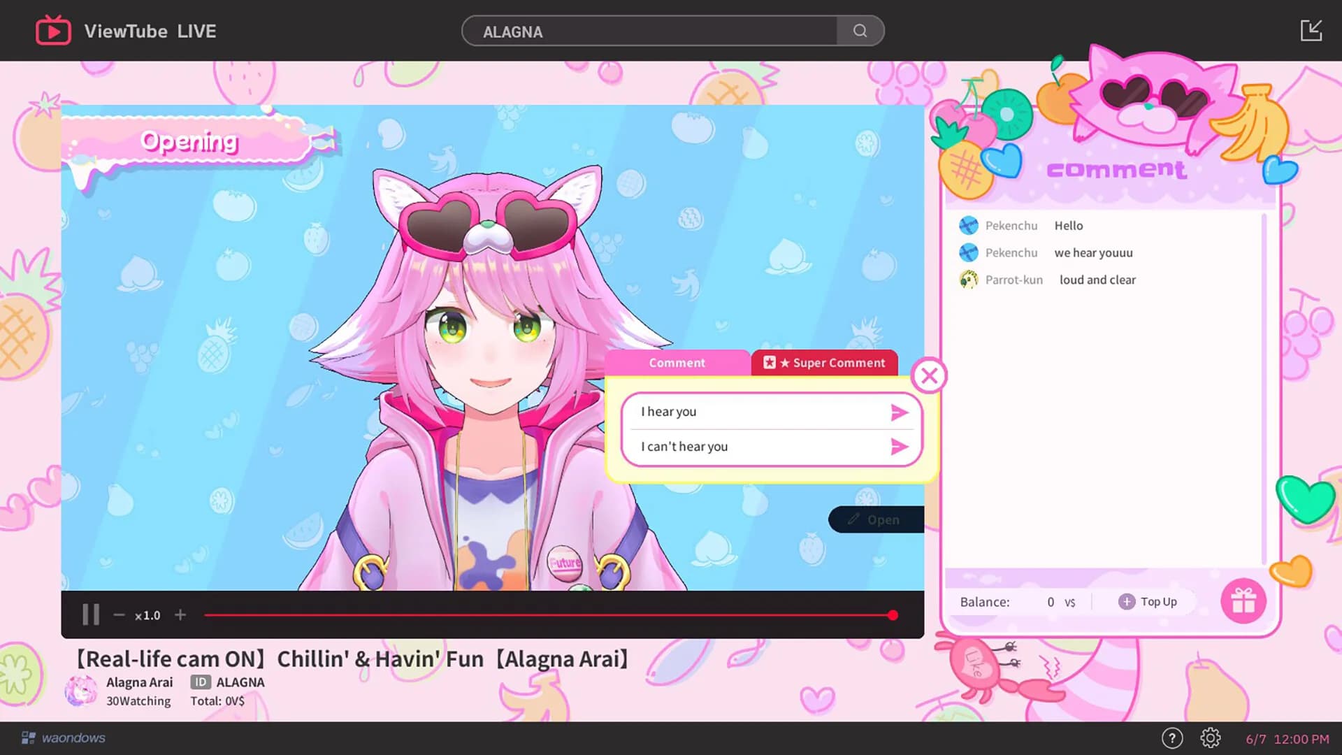 ゆるゆる生配信する推しは100万回死ぬ｜My Fav Chill Streamer Dies a Million Times görsel 2
