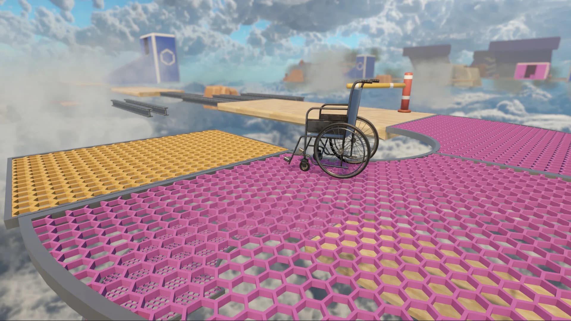 Hard Wheelchair görsel 2