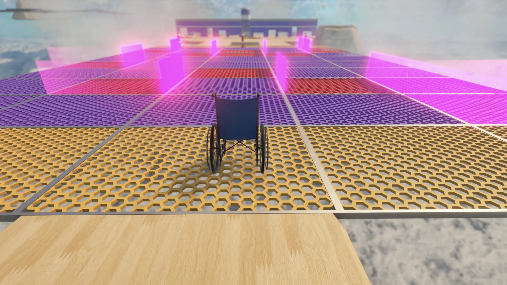 Hard Wheelchair görsel 3