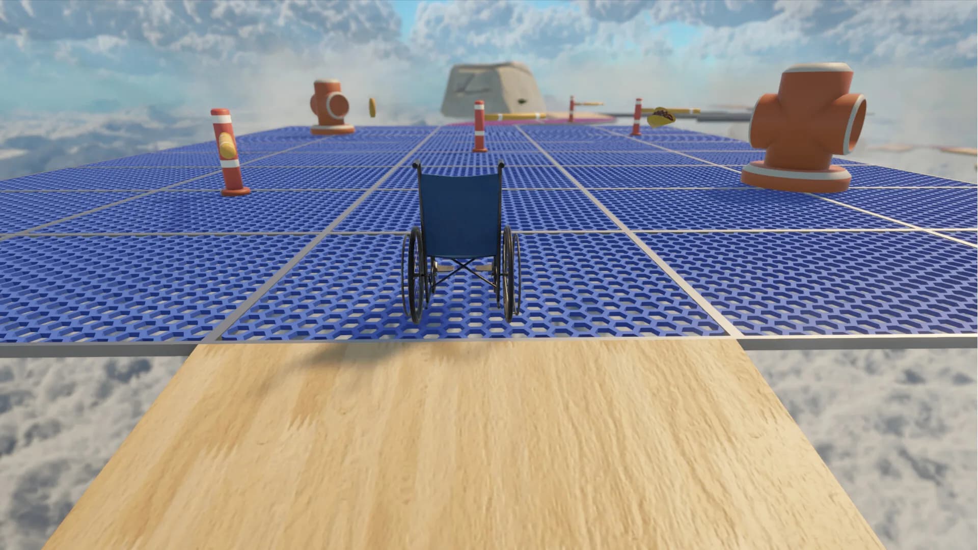 Hard Wheelchair görsel 4