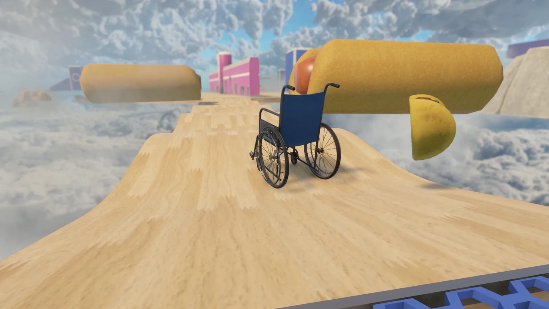Hard Wheelchair görsel 6