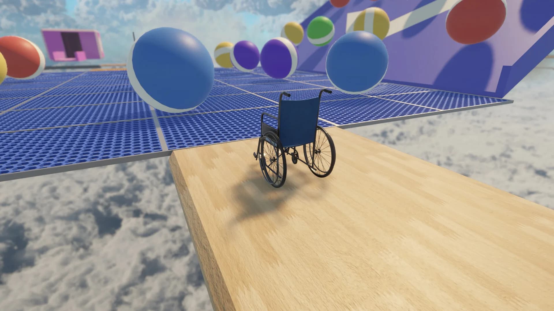 Hard Wheelchair görsel 9