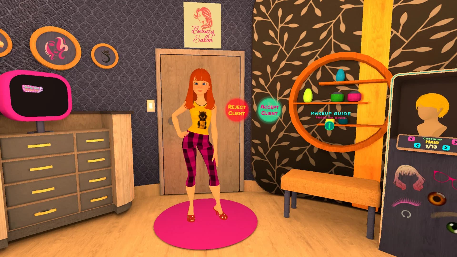 Beauty Salon Simulator VR görsel 3