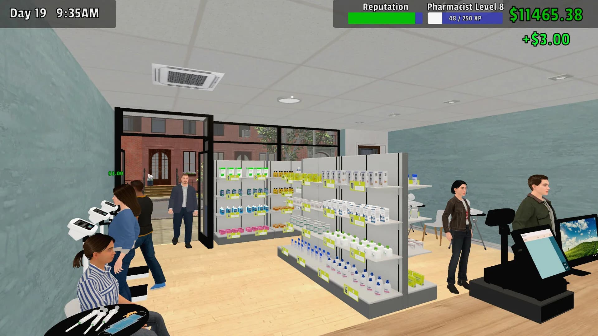Pharmacy Management Simulator görsel 2