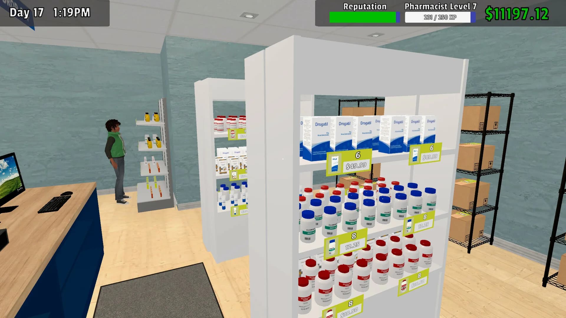 Pharmacy Management Simulator görsel 13