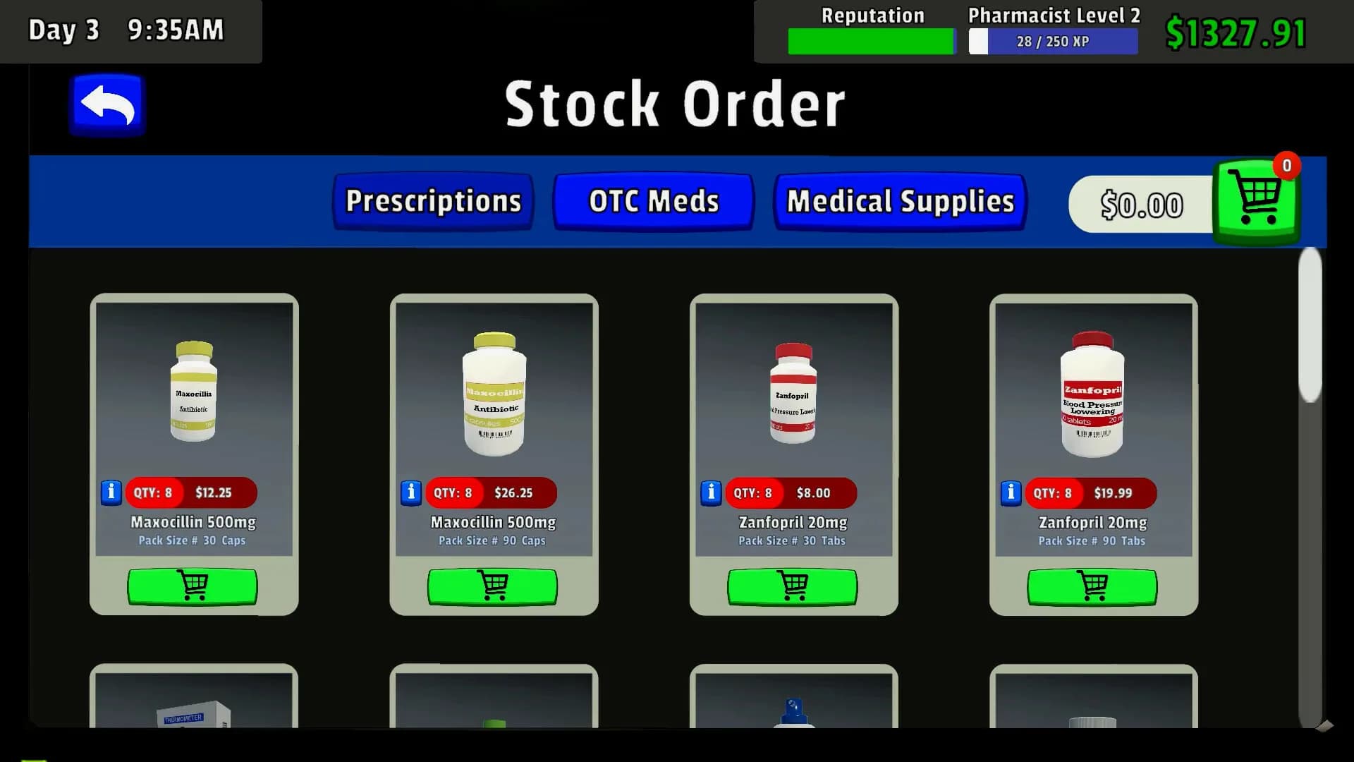 Pharmacy Management Simulator görsel 7