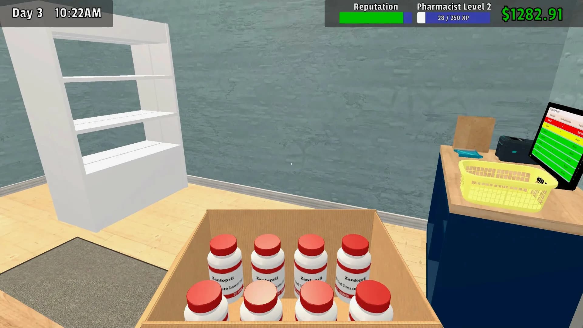 Pharmacy Management Simulator görsel 8