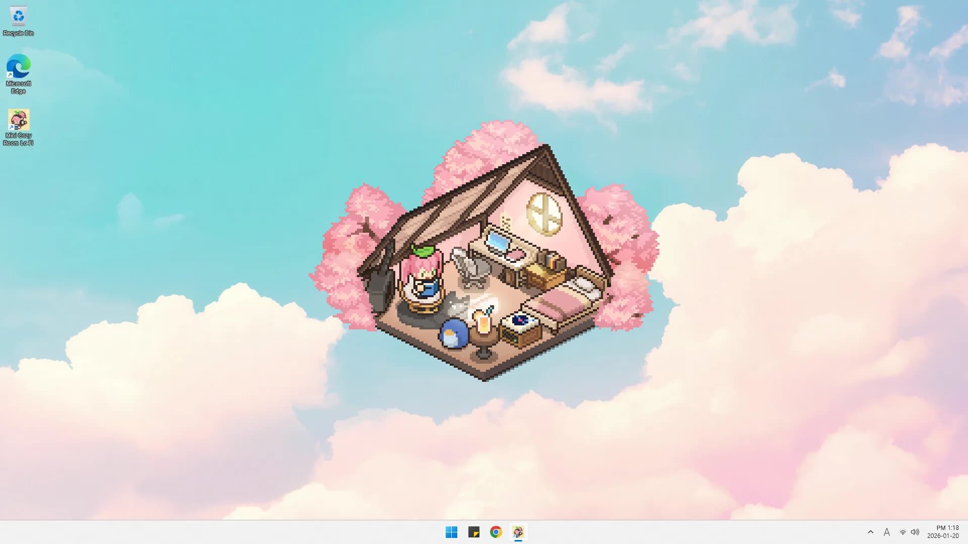 Mini Cozy Room: Lo-Fi görsel 7