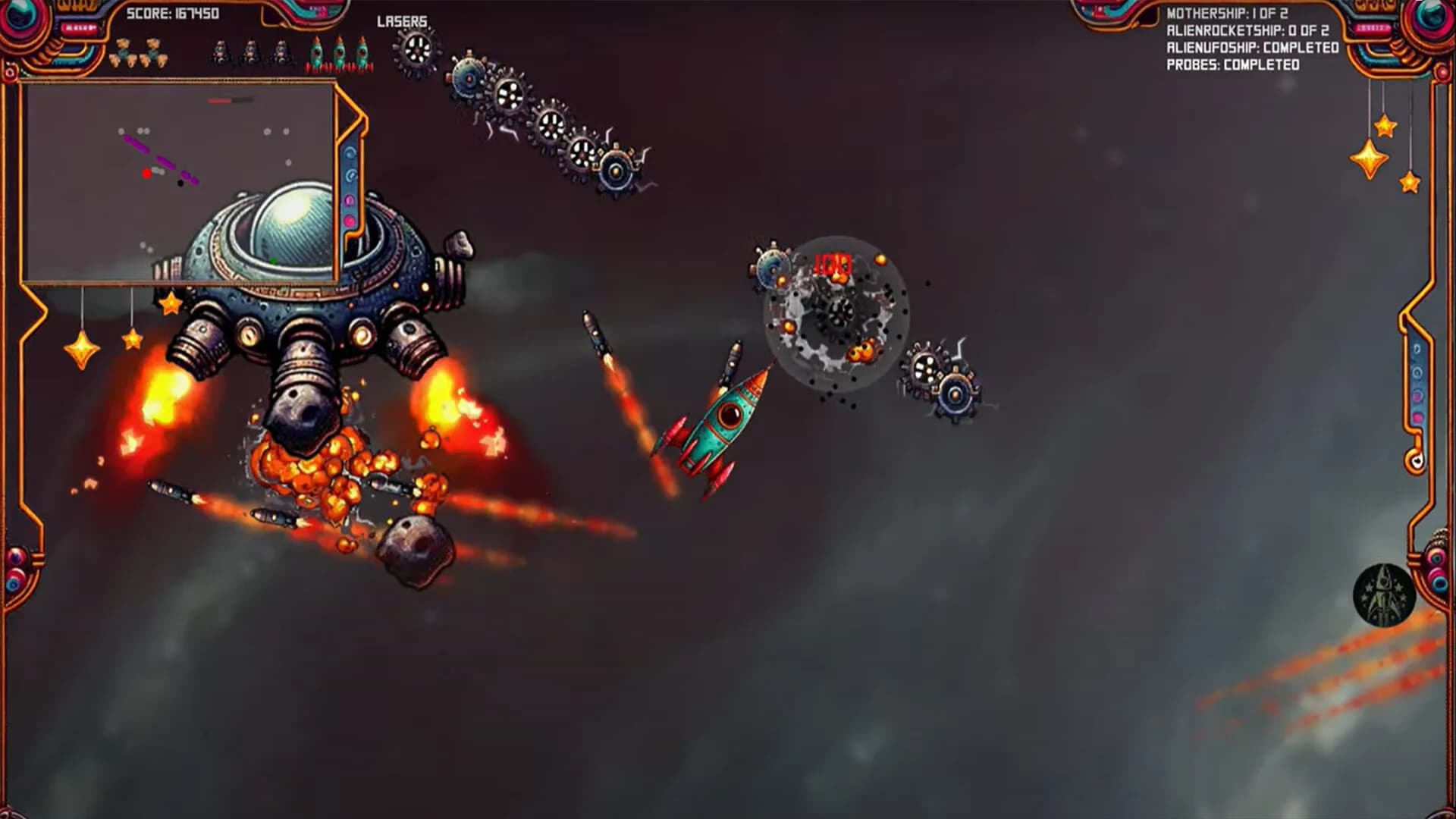 Asteroids and Aliens görsel 2