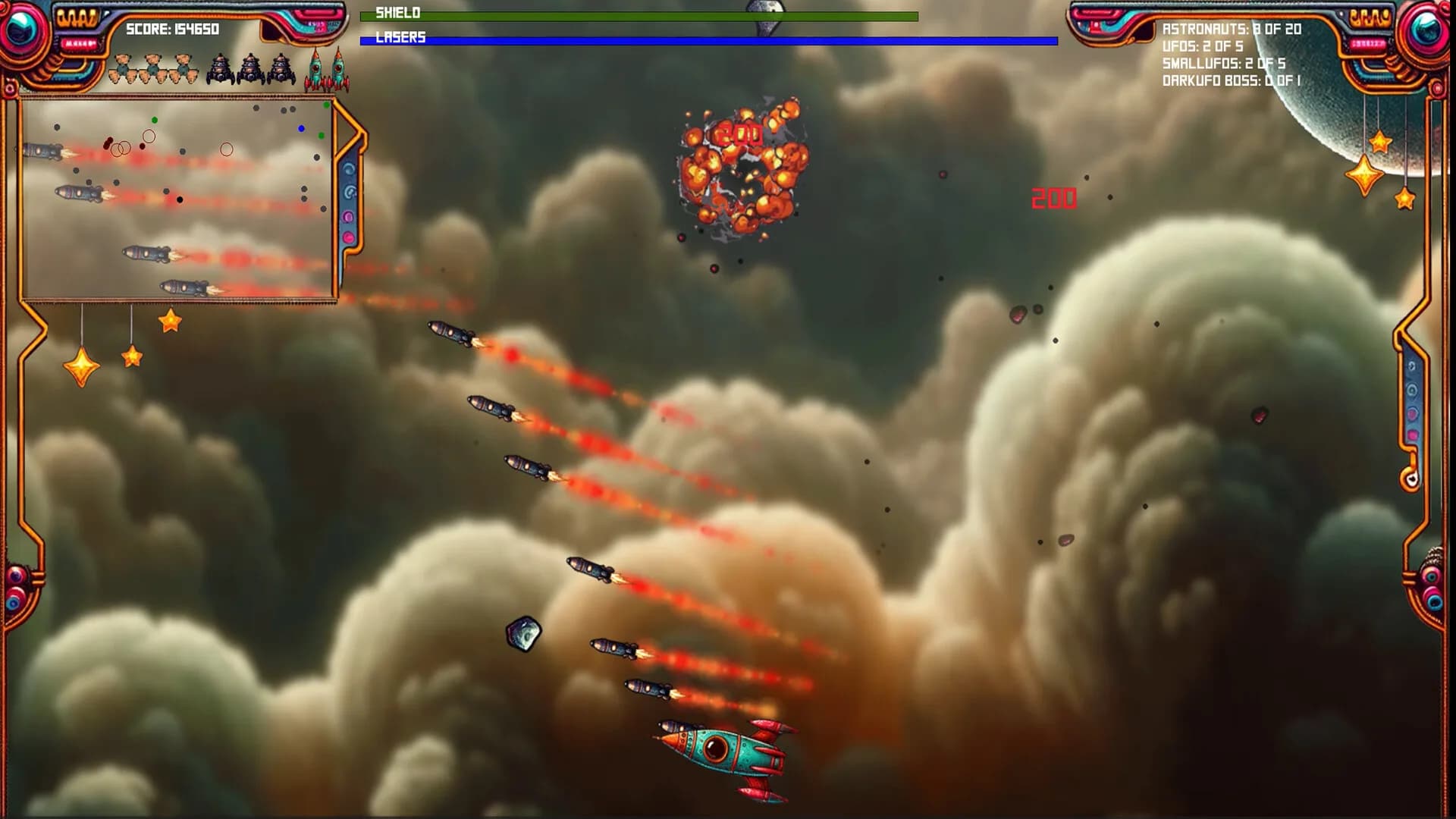 Asteroids and Aliens görsel 5