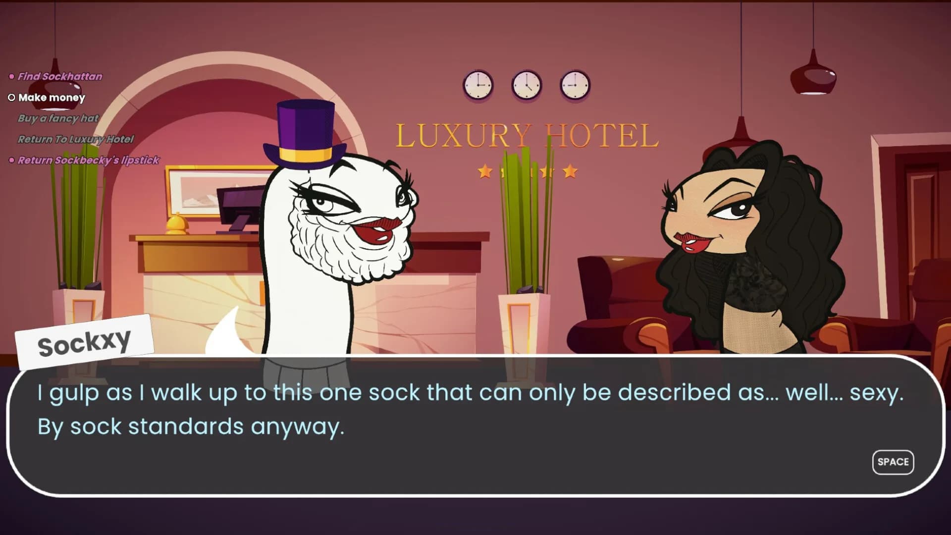 Sock Dating Simulator görsel 2