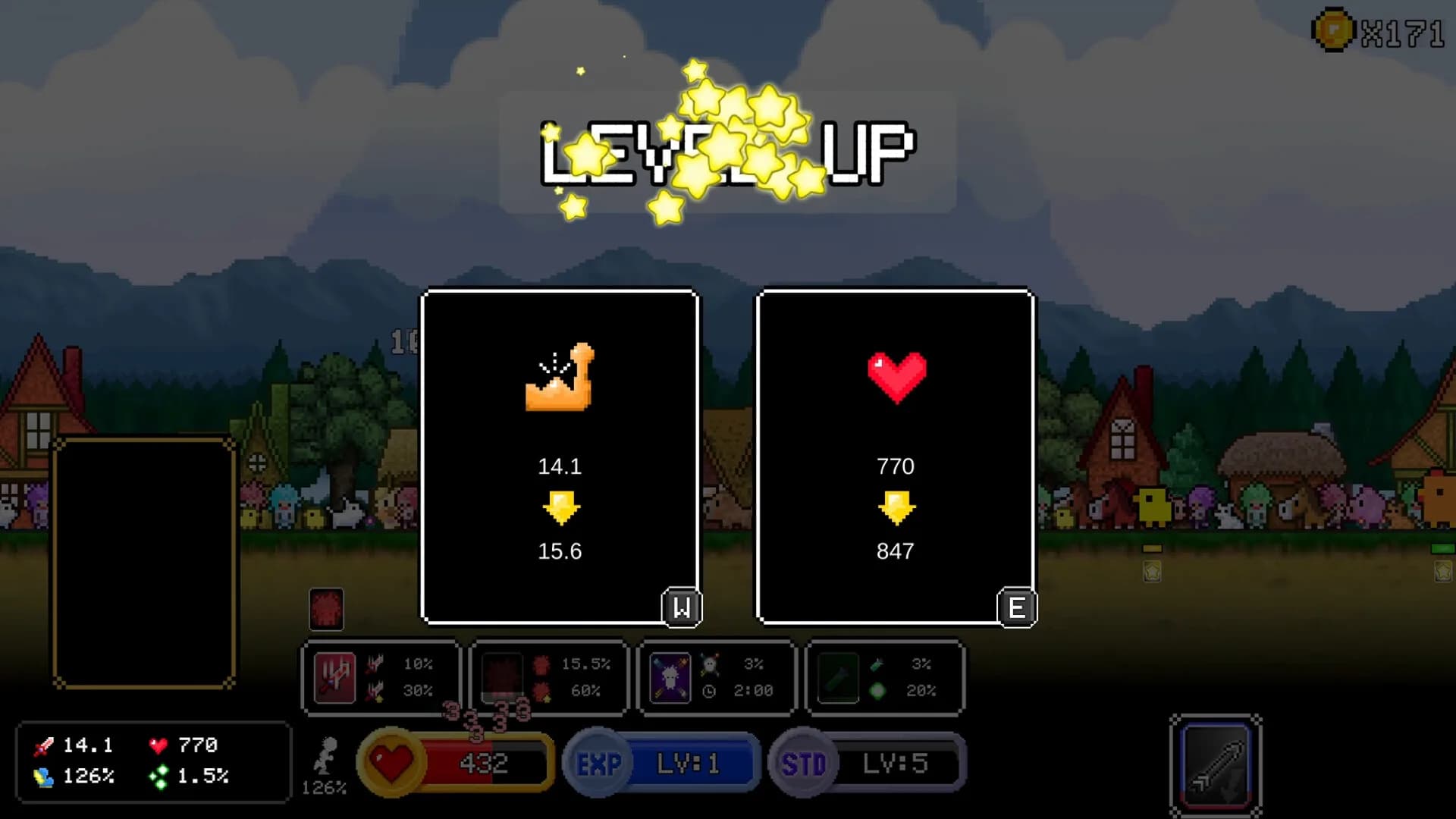 Hero Hellspawn - Roguelite English Learning Game görsel 4