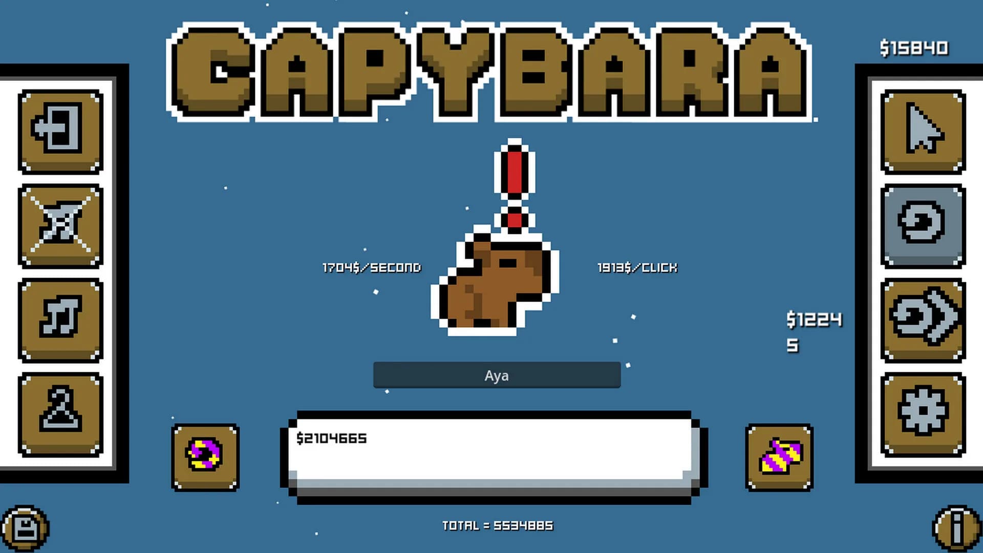 Capybara Achievement Clicker görsel 8