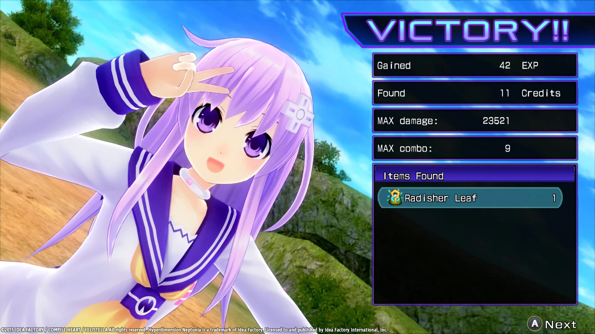 Hyperdimension Neptunia Re;Birth2: Sisters Generation görsel 22