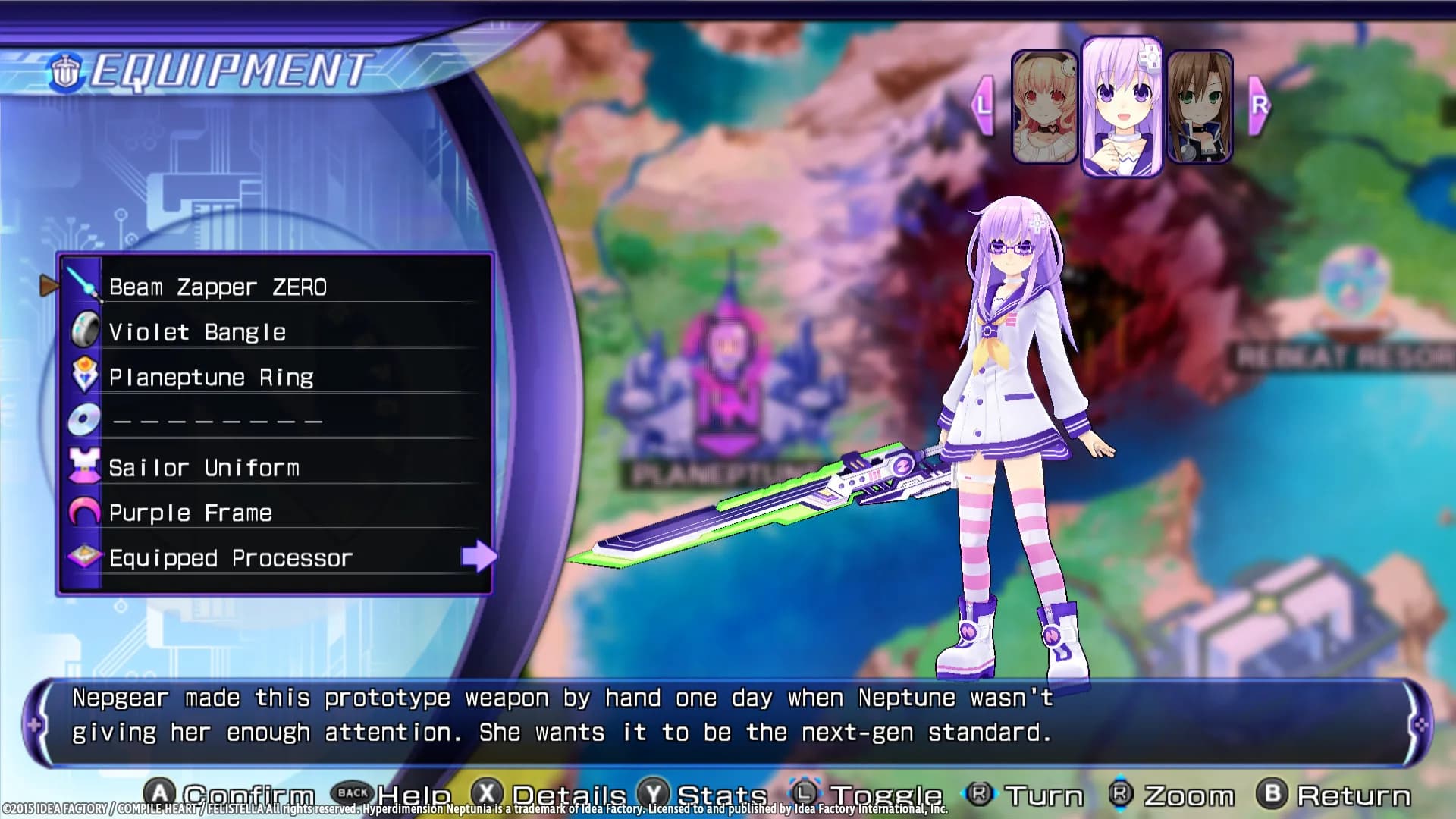 Hyperdimension Neptunia Re;Birth2: Sisters Generation görsel 23