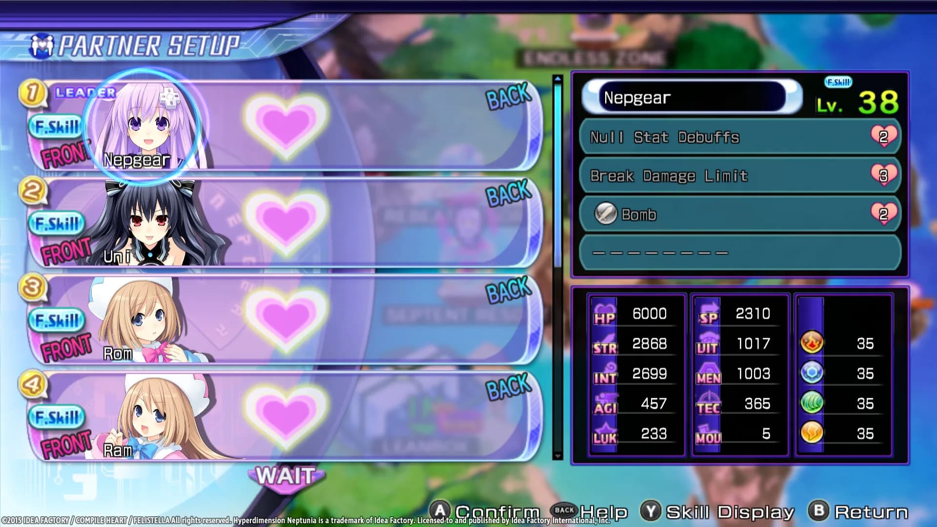 Hyperdimension Neptunia Re;Birth2: Sisters Generation görsel 25