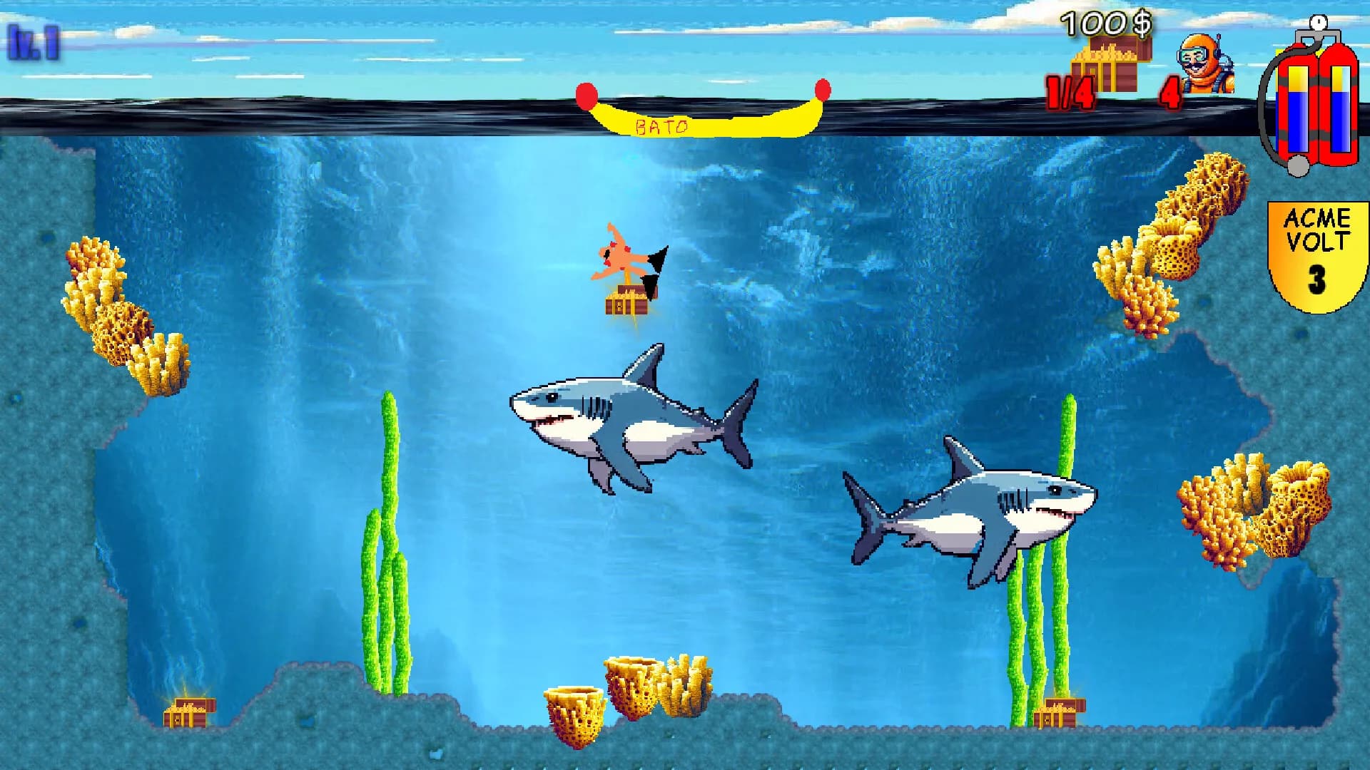 Shark's Treasures Adventure görsel 2