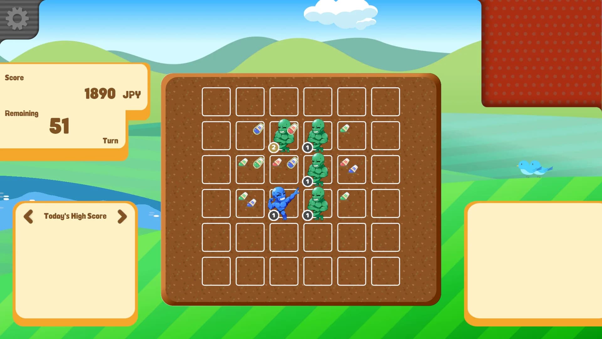 マッチョハーベスト ～ムキムキ収穫パズル～ görsel 2
