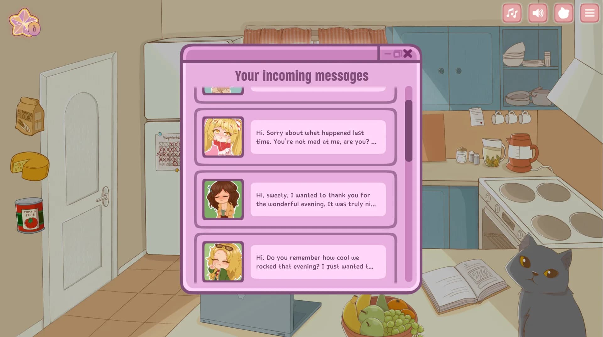 Tasty Bite: Food dating simulator görsel 13