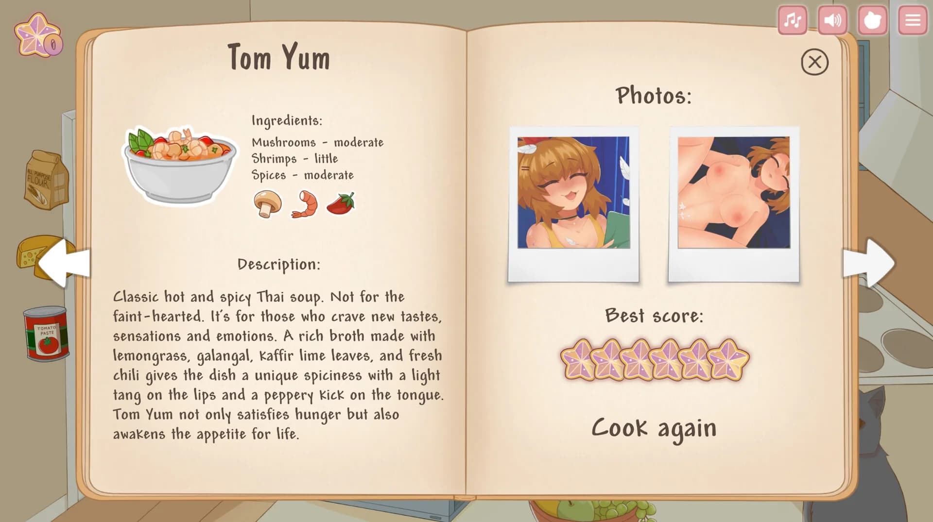 Tasty Bite: Food dating simulator görsel 9