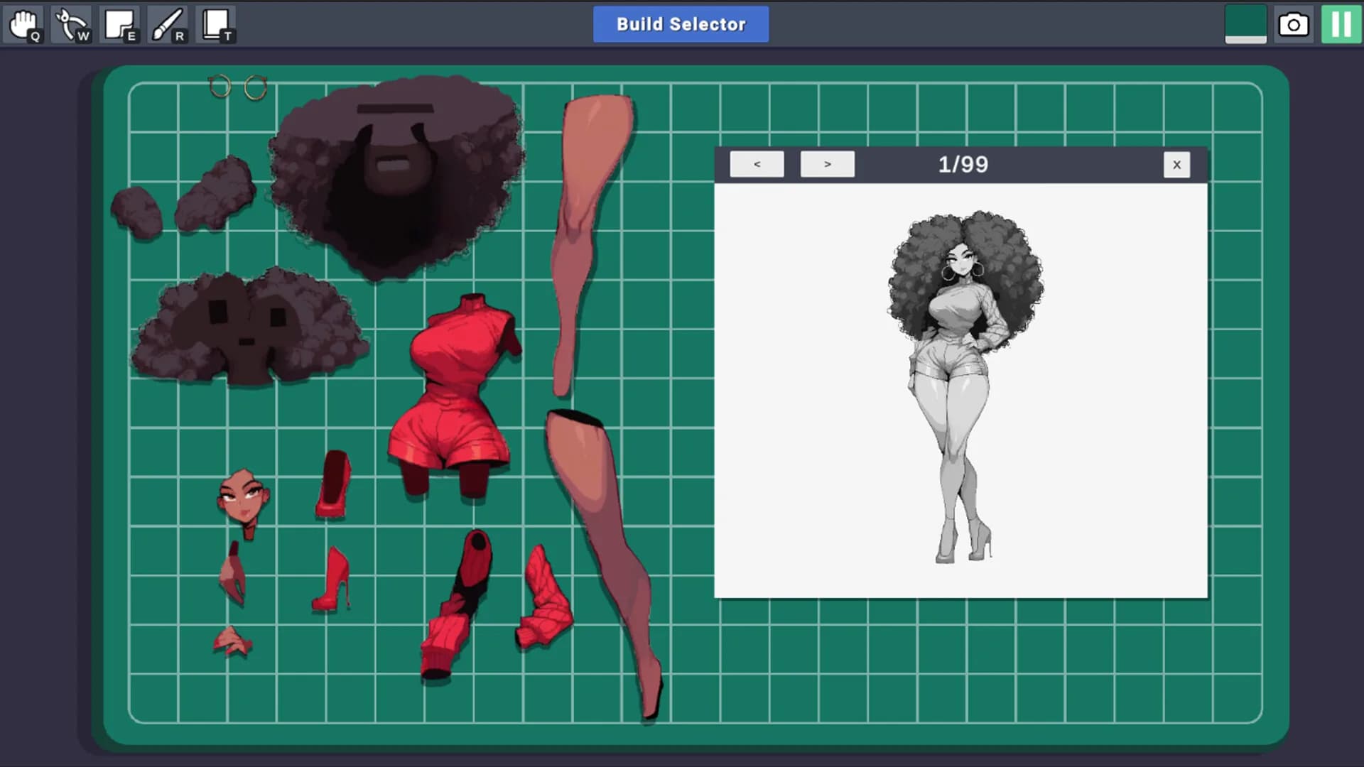 Waifu Builder görsel 3