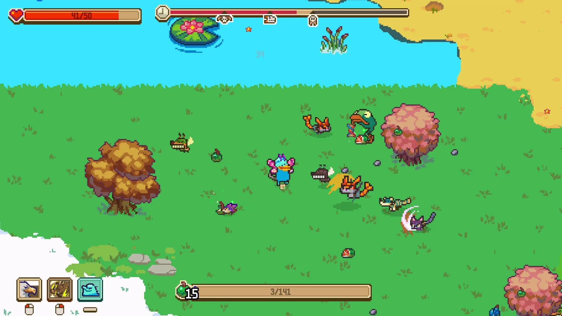Everything is Crab: The Animal Evolution Roguelite görsel 2