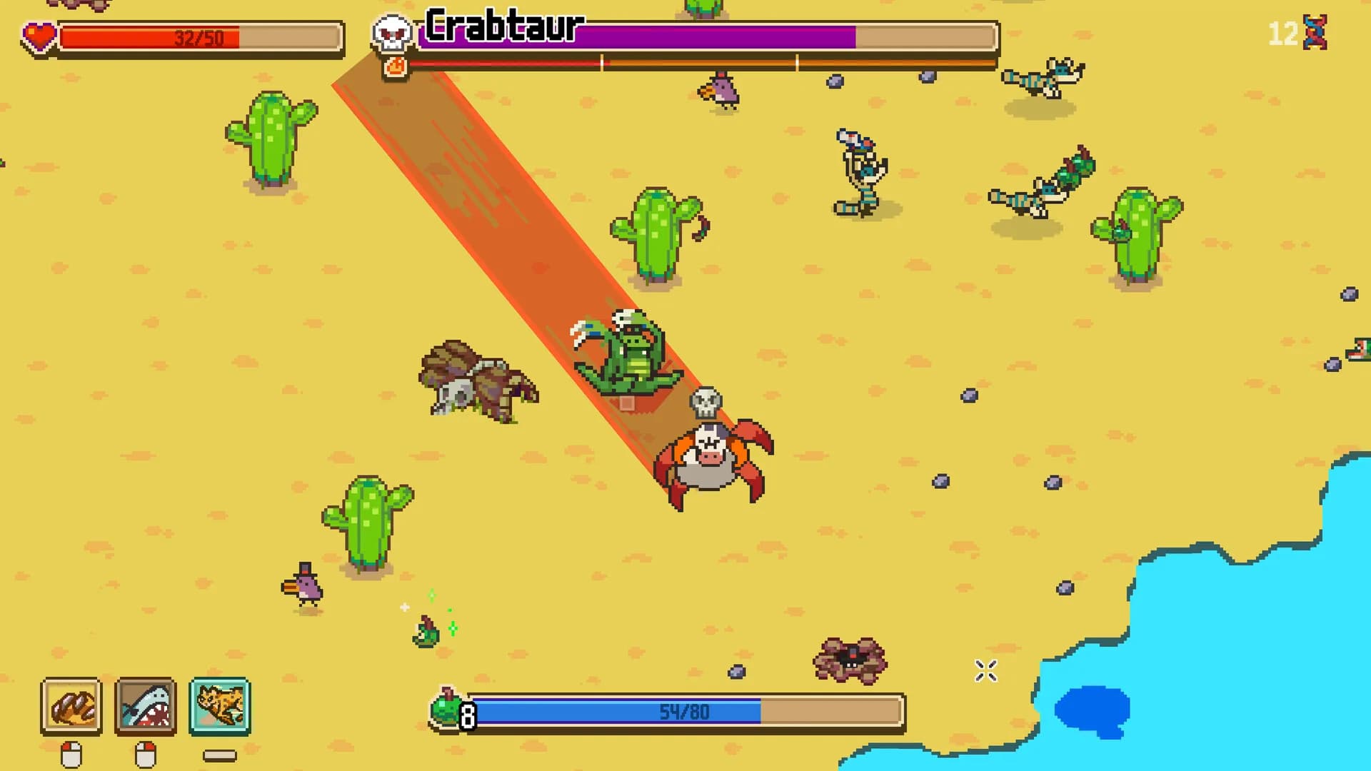 Everything is Crab: The Animal Evolution Roguelite görsel 3