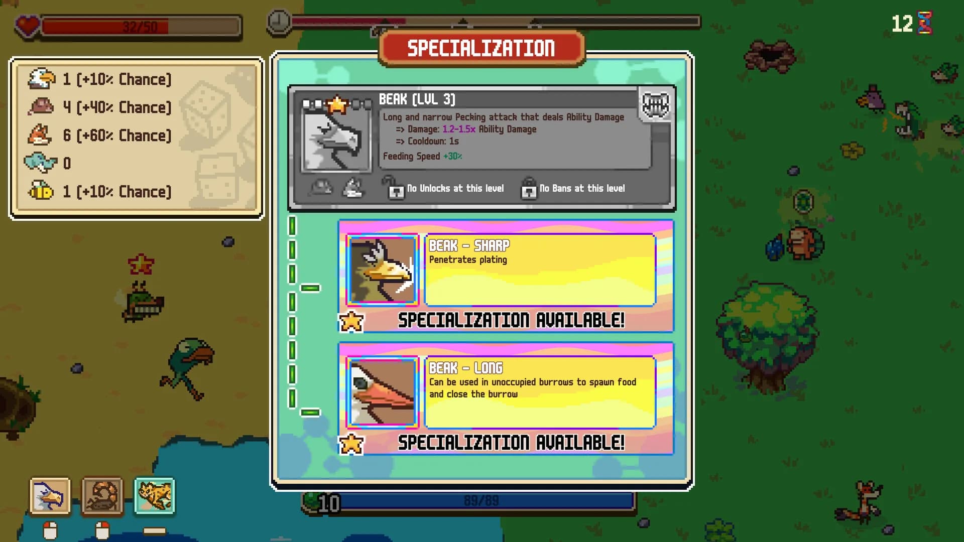Everything is Crab: The Animal Evolution Roguelite görsel 4