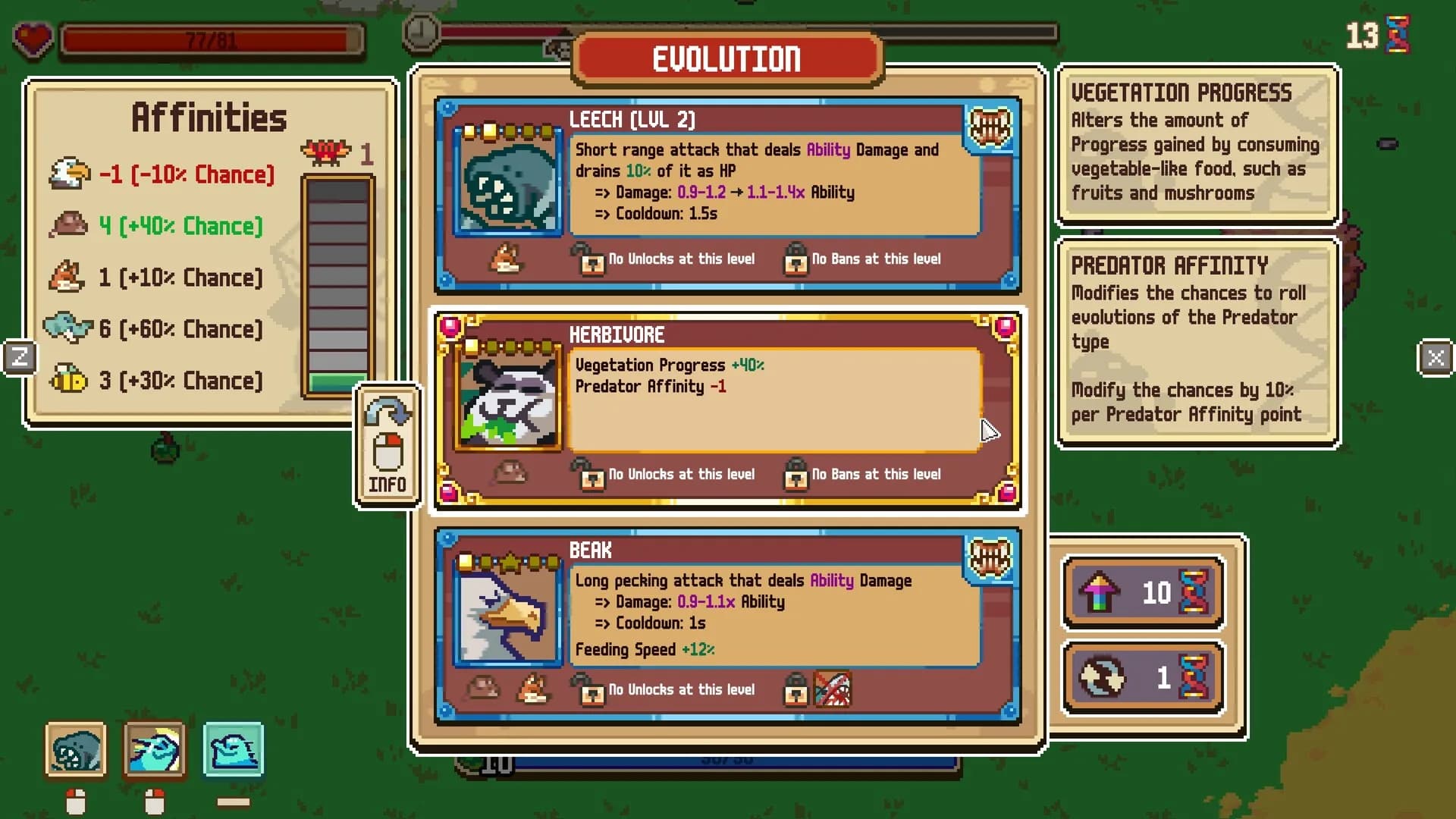 Everything is Crab: The Animal Evolution Roguelite görsel 8