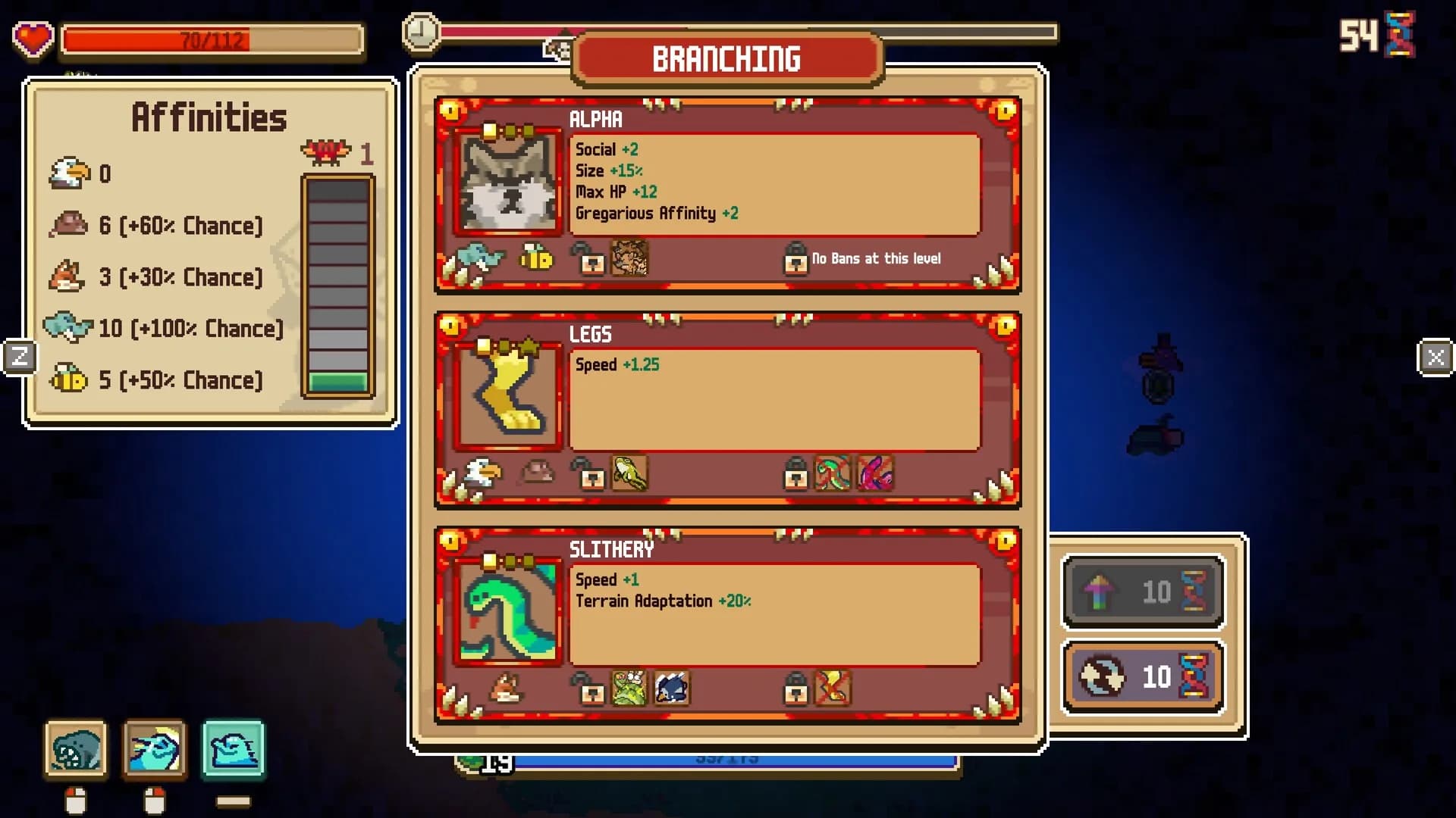 Everything is Crab: The Animal Evolution Roguelite görsel 9